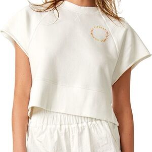 Free People Movement yoga athletic “mediate” crop top S nwt!